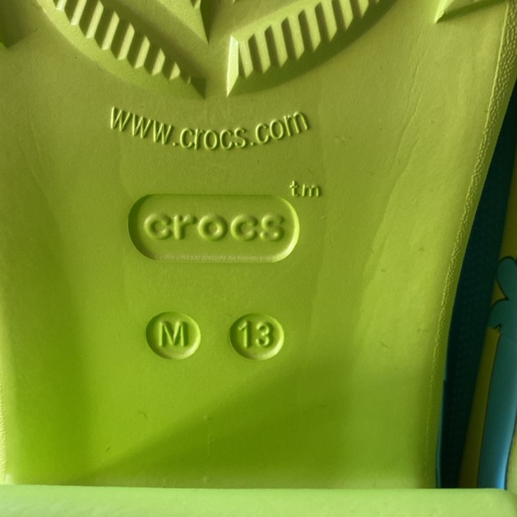 Crocs Scooby-Doo! Siren Clog - Lime Punch Unisex - Picture 11 of 11